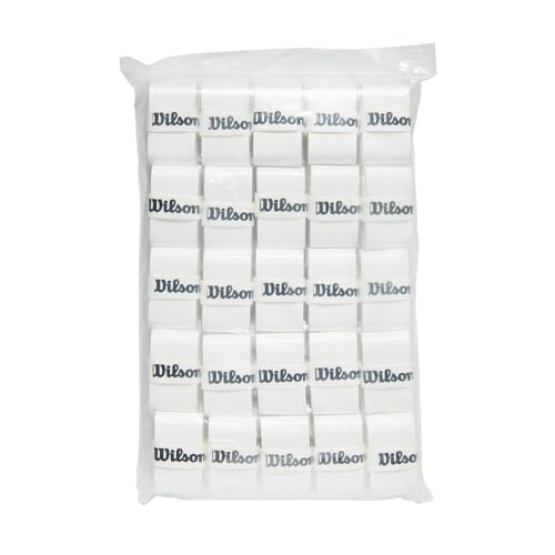 WILSON Padel Pro Overgrip White 50-Pack WR8416303001