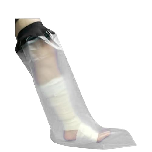 YUYTE New ringless Shower case - Adult Short Leg 66cm (PVC)-P2204, Shower Bandage and Cast Cover Full Leg Watertight