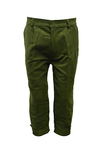 Walker and Hawkes - Mens Moleskin Shooting Plus Twos Breeks Trousers - Olive4