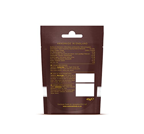 Cambrook - Caramelised Cashews, 45g Bag