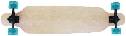42 Freestyle Longboard Complete Flush Mount Skateboard - Natural - 76mm Wheels