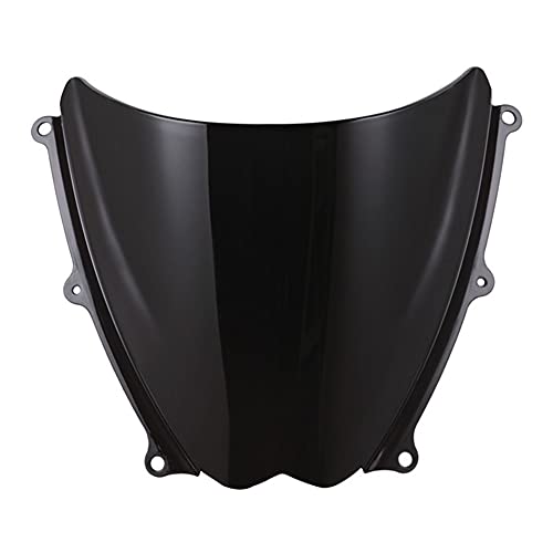 ZXCVBNM Parabrisas Modificado para MotocicletaFit for Parabrisas a Prueba de Viento de Motocicleta para Suzuki GSXR1000 K7 Big R 07-08(Color:Black) Cover