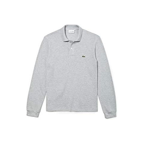 Polo manches longues Lacoste Argent Chine Cover