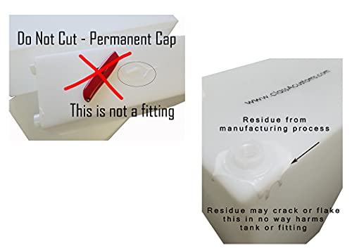 Class A Customs | T-0500 | One (1) 5 Gallon RV Fresh and Gray Water Holding Tank RV Concession