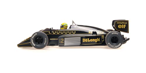 Minichamps Lotus Renault 98T A. Senna 1986 Dirty Version miniatura 4