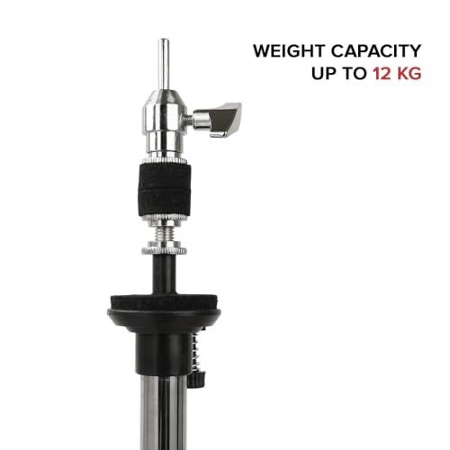 Image of Kadence HHJ01 Jamming Series 2.7kg Hi-Hat Stand | Chain-Drive Pedal & Adjustable Tension | Double-Braced Tripod | Gig-Ready Design | Chrome Finish