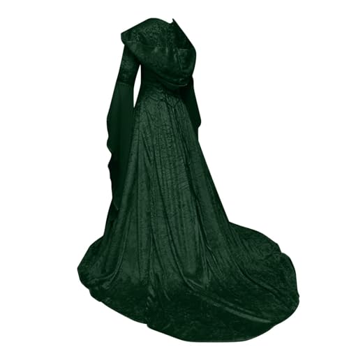 OIOLOYJM Renaissance Costume Women Medieval Sexy Plus Size Witch Vampire Gothic Halloween Costumes Woman 2025 Clothes Dresses