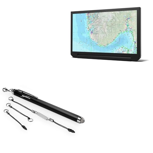 BoxWave Stylus Pen Compatible with North Invent Wave II Multi Touch HB (24 in) - EverTouch Capacitive Stylus, Fiber Tip Capacitive Stylus Pen - Jet Black