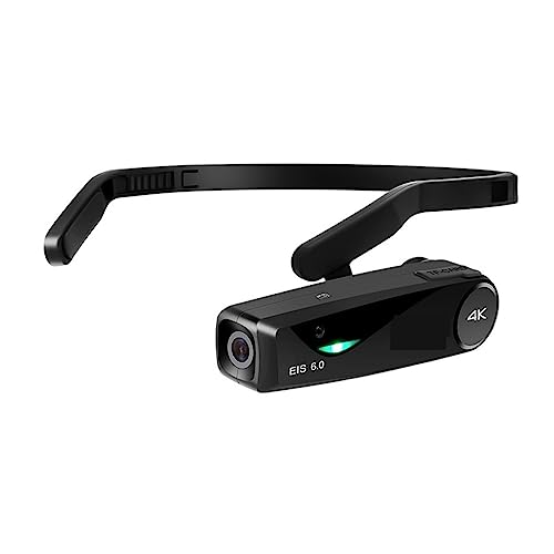 Caméra vlogging 4K mains libres DELURA avec stabilisation et carte 64Go