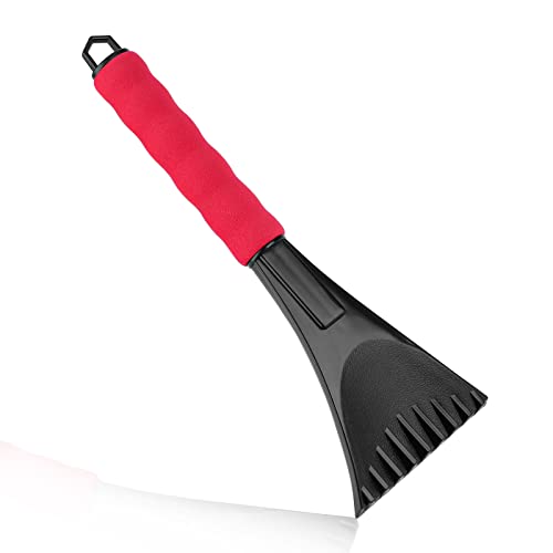 Abeillo Raspador de hielo, rasqueta hielo coche, raspadores de nieve para parabrisas de coche, ice scraper, para Remueve Escarcha para Parabrisas y Ventanas de Automóvil Cover
