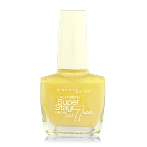 Gemey Maybelline Vernis à Ongles Super Stay 7 Jours - 22 Lookout Lemon
