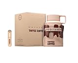 Armaf Odyssey Toffee Coffee Eau de Parfum 100 ml Profumo Arabo Unisex a Lunga Durata, Include Atomizzatore Ricaricabile Fragranza Orientale con Note di Caffè, Dolce Latte e Vaniglia (Toffee Coffee)