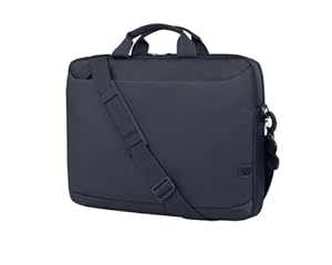 HP Everyday 16 Zoll Laptop-Aktentasche – Wasserabweisend, Vielseitig mit Abnehmbarem Schultergurt und Trolley-Gurt, 12L Fassungsvermögen, Odyssey Grau