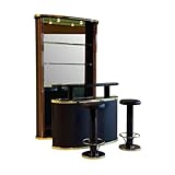 Solución de almacenamiento: diseño de varios niveles con dimensiones de 63 x 80.6 pulgadas maximiza la capacidad de almacenamiento mientras mantiene proporciones elegantes.