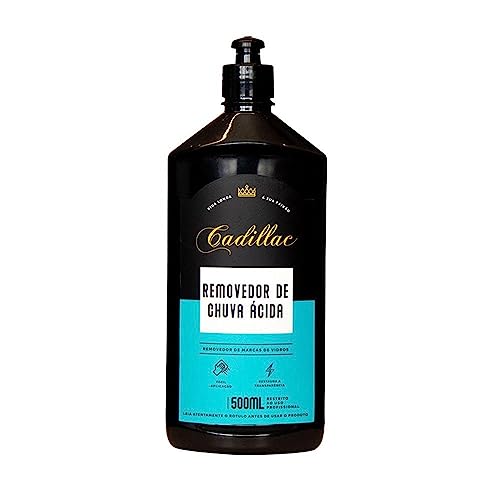 Removedor de Marcas de Chuva Ácida em Vidros 500ml Cadillac