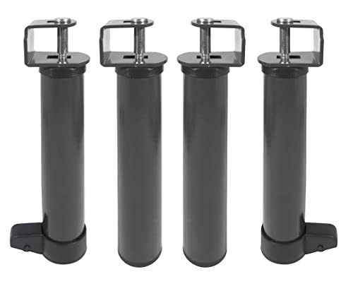 Flores Cortés - Juego Patas Somier, Tamaño 400X50 C/R Cilindrica