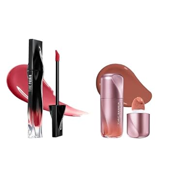 STELLAR DUST LIP STAIN 06 NEROSE+Liquid Blush 02