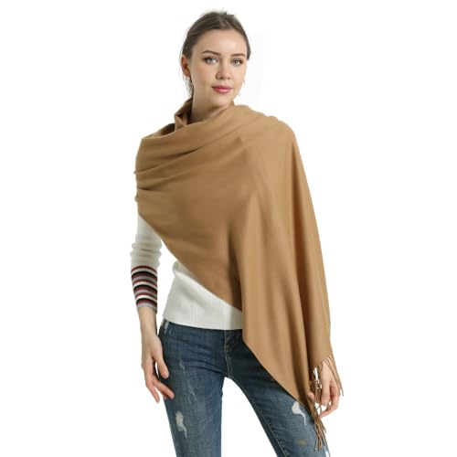 Pashmina Scarf and Shawl - Soft Women Pashminas Wrap for Wedding Evening Party dresses