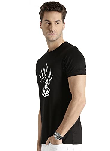 Image of ADRO Men's Cotton Solid Regular Fit T-Shirt