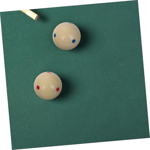 Billard cue entraînement avec points de billard blanches pour table de jeu 2 pièces - 5