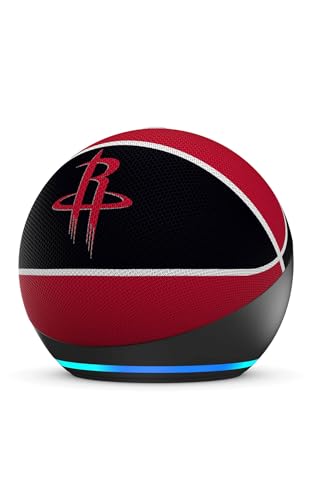 Image of Amazon Echo Dot (newest model) | Officially Licensed NBA Limited-Edition | Houston Rockets