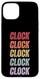 Custodia per iPhone 15 Plus Orologio