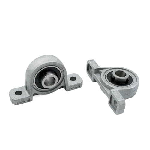 2-pack zinc alloy housing bearings KP08 KP000 KP001 KP002 KP003 KP004 inner diameter 8mm 10mm 12mm 15mm 17mm 20mm mini bearing(K