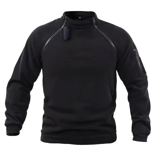 Chaqueta tactica de forro polar para senderismo y pesca deportiva para hombre