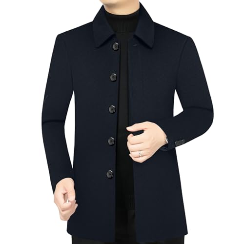 Veste coupe-vent coréenne homme automne hiver en tweed
