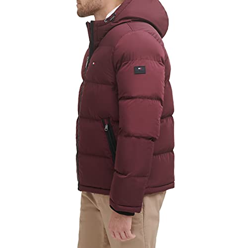 Image of Tommy Hilfiger Men's Classic Hooded Puffer Jacket (Standard and Big & Tall)