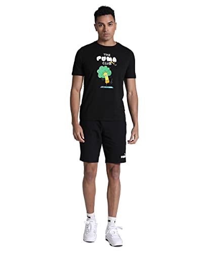 Image of Puma Men's Cotton Regular Fit T-Shirt