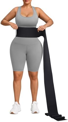 FeelinGirl Waist Trainer for Women Tummy Wrap Trimmer Belt