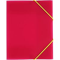 Grafoplás 4801554 Ordner mit 3 Klappen, A5, Pink