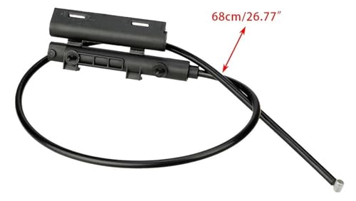 Câble d'ouverture du capot rigide pour BMW X5 E53, kit de tringlerie premium - 6