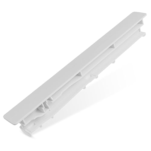 Image of W10326469 Refrigerator Center Drawer Slide Rail by BlueStars - Compatible with Whirlpool Kenmore Maytag KitchenAid Amana JennAir - Replaces WPW10326469 AP6019603 12796401 1796813 67004514 PS11752912