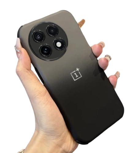 Image of MILLION CASES Back Cover Case for OnePlus 13R Shockproof Protective Dark Smoke Case for Men & Boys