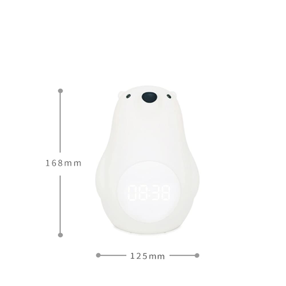 Niedźwiedź mała lampa pokój mała lampka nocna sypialnia lampka nocna ładowanie mała lampka nocna światło do karmienia dziecka atmosfera ze snem lampka nocna dekoracja pokoju ozdoby na biurko