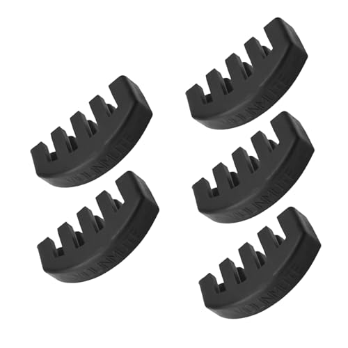 GOOHOCHY 5個小提琴弱音器 ゴム製爪プ バイオリン練習用ミュート 対応 音量抑制 静音トレーニングアクセサリー 学生 プロ向け