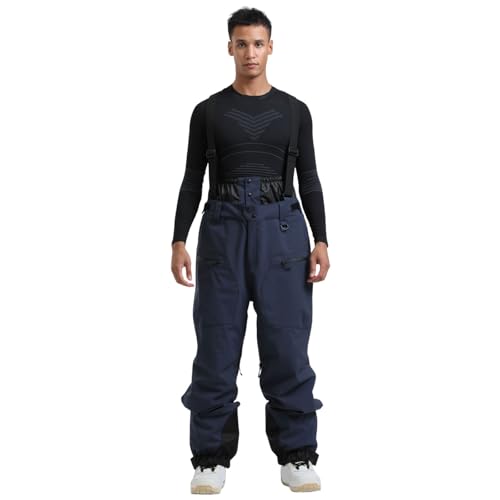 Pantalon cargo homme idéal pour le sport de plein air et la randonnée hivernale