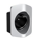 Tera EV Ladegerät Halter für Typ-2 Ladegerät aus robustem Material Elektroauto Wandhalterung Stecker Ladekabel Halter Organizer für alle Wetterbedingungen Elektrofahrzeug Ladestation Zubehör Weiß