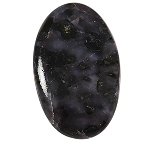 Jaspe naturel de 60,35 carats, cabochon ovale d'exception pour joaillerie