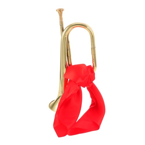 UTHCLO Trompeta Profesional de Aleación de Cobre Pulida Instrumento de Viento Tradicional para...