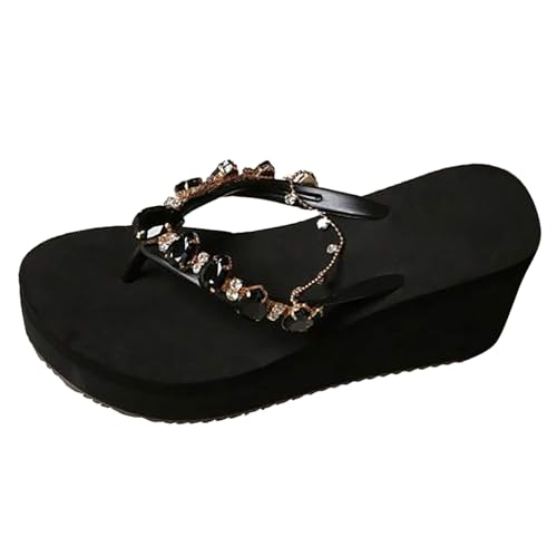 Sandales compensées femme confortables pour l'été et mules légères souples