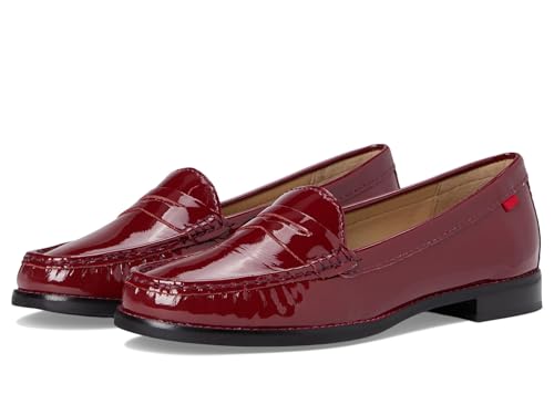 Image of Marc Joseph New York Women's East Village Rosso Soft Patent 6 Medium