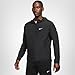 Nike Men's Miler Repel Running Jacket, Black/Black/Reflective Silver, Small