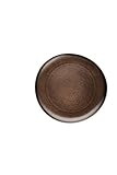 spülmaschinenfest Rosenthal 21540-405252-60265 Junto - Bronze - Teller - Speiseteller - flach - Steinzeug - Ø 25 cm