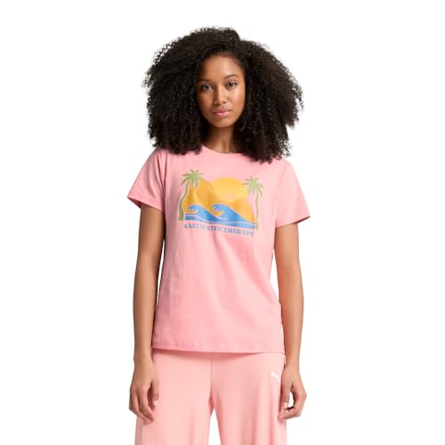 T-shirt graphique PUMA femme grandes tailles fini les vêtements trop serrés