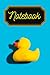 Rubber Duck Notebook: This cute notebook is a great gift for rubber duck lovers and for anyone who collects rubber ducks and memorabilia