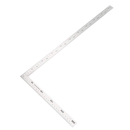 Stainless Steel 90 Degree Right Angle Ruler For Measuring Square Tool (500mm*250mm)