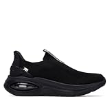 XTI - Zapatillas Deportivas Mujer Negro - Calzado Cómodo y Versátil - Moda Casual - Modelo 14537504 (Talla 38)